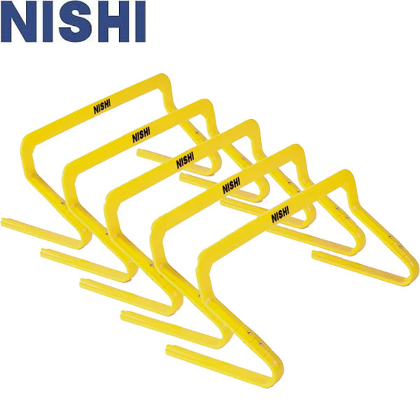 ◆◆ ＜ニシスポーツ＞ NISHI ミニハードル1020 5台組 陸上競技 トレーニング用品 3833B015