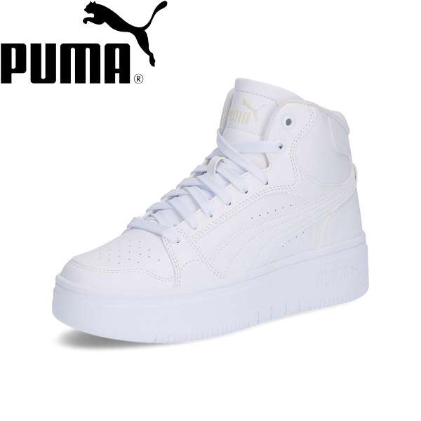 ◆◆ ＜プーマ＞ PUMA リバウンド フェム ミッド 402594 (01) スニーカー