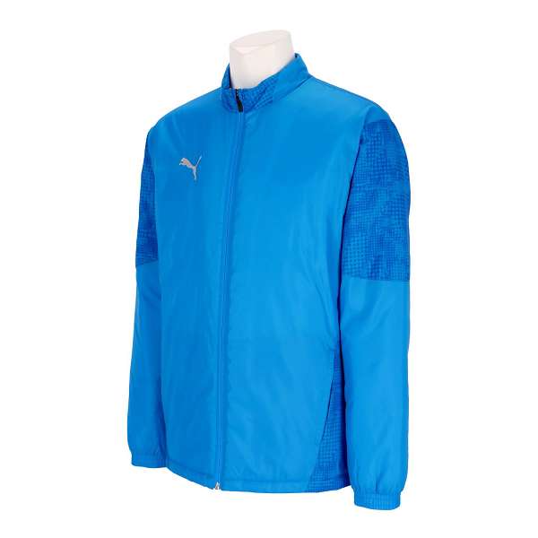 ◆◆ ＜プーマ＞ PUMA teamCUP パテッド ウーブン JKT 660402 (02) サッカー・フットサル