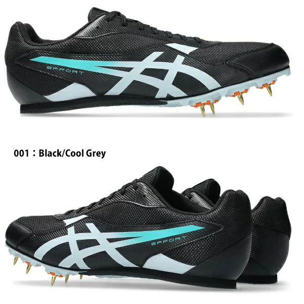 即納可★ 【asics】アシックス EFFORT 14 陸上競技 陸上スパイク 1093A264 100 001_2