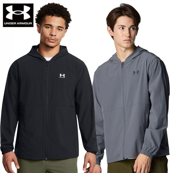 即納可★ アンダーアーマー UAバイブウーブン ウインドブレーカー 1386555