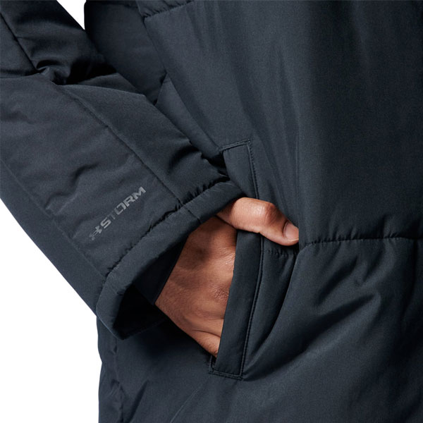 即納可☆【UNDER ARMOUR】アンダーアーマー UAロゴ ロングコート 中綿