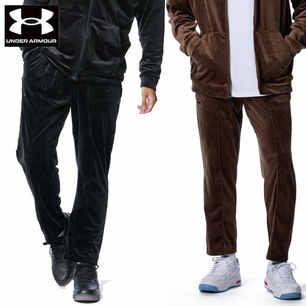 即納可★【UNDER ARMOUR】アンダーアーマー UAベロア パンツ 1388262の通販は 6,342円