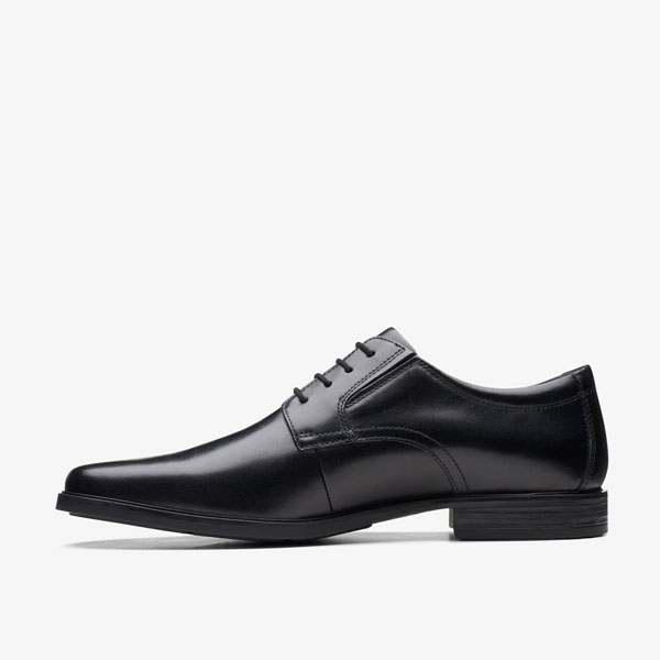 即納可☆【Clarks】クラークス Howard Walk / ホワードウォーク ブラックレザー 革靴 ビジネスシューズ 26161285_3