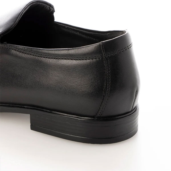 即納可☆【Clarks】クラークス Howard Edge ホワードエッジ ブラックレザー スリッポン ビジネスシューズ 26162246_6