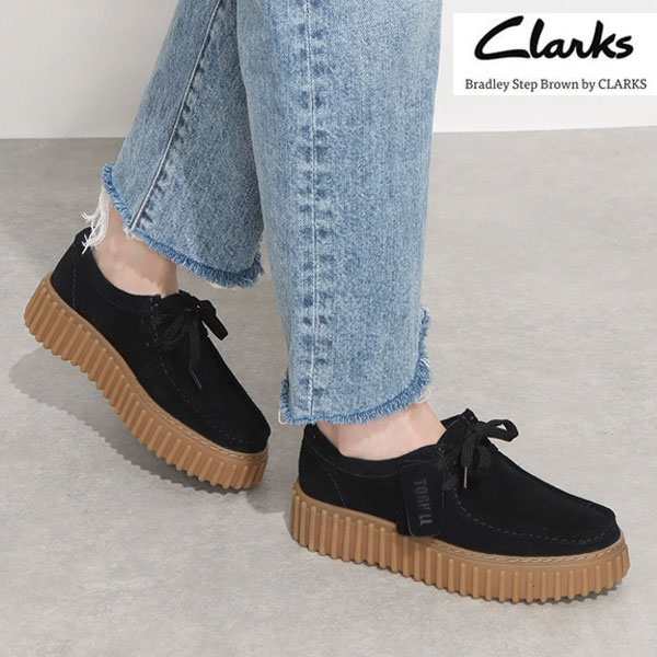 即納可☆【Clarks】クラークス Torhill Bee レディース トーヒルビー モカシンシューズ 26172044