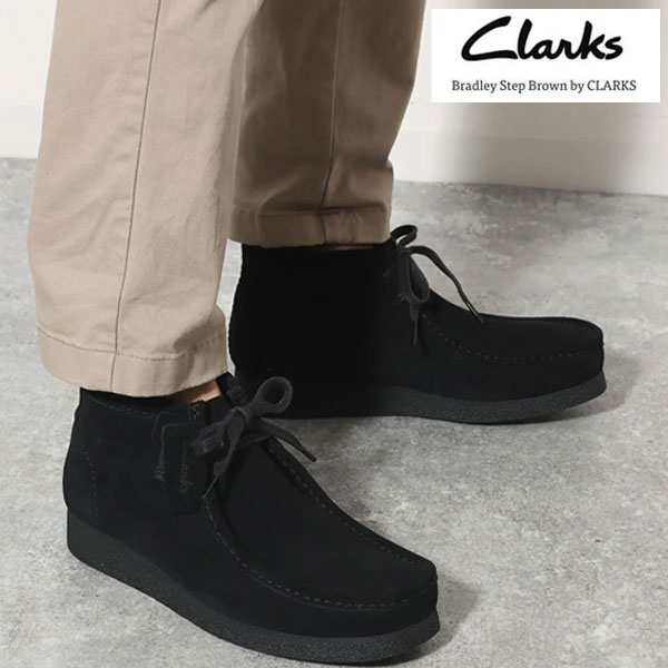 clarks クラークス スエード ワラビー ブーツ - 靴