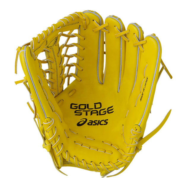 即納可★ 【asics】アシックス ＜ゴールドステージ＞ 硬式グラブ GOLDSTAGE ゴールドステージ 外野手用 3121A382_4