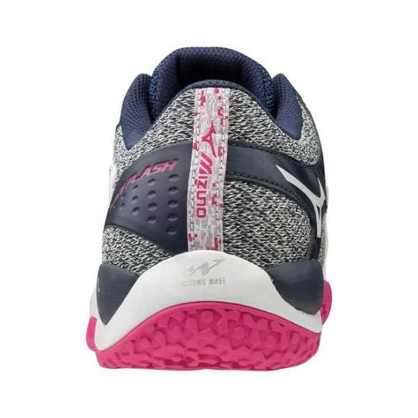 即納可☆【MIZUNO】ミズノ ウエーブフラッシュ オムニクレーコート用 ...