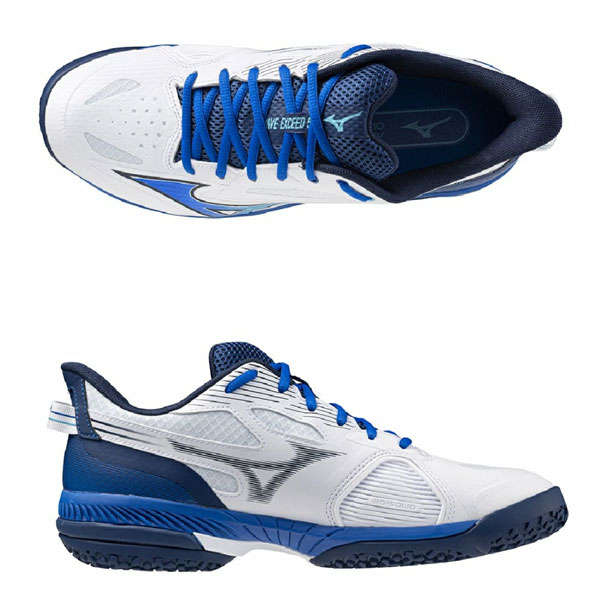 即納可☆【MIZUNO】ミズノウエーブエクシード5 WIDE OC クレー／砂入り人工芝コート 3E相当 テニスシューズ ユニセックス 61GB2313_2