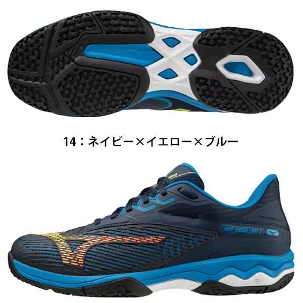 即納可☆ 【MIZUNO】ミズノ テニスシューズ 【クレー／砂入り人工芝