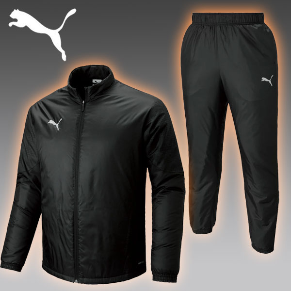 即納可☆【PUMA】プーマ  TEAMCUP  中綿ジャケット＆中綿パンツ ウインドブレーカー 上下セット 660402 660403