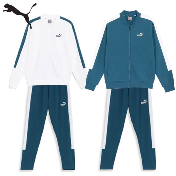 即納可☆【PUMA】プーマ CORE HERITAGE トラックジャケット＆トラックパンツ メンズ ジャージ 上下セット 680664-680666