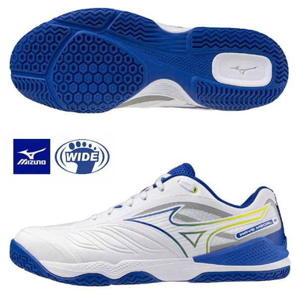 即納可★ 【MIZUNO】ミズノ ウエーブメダル8 WIDE 卓球シューズ 81GA2583 06