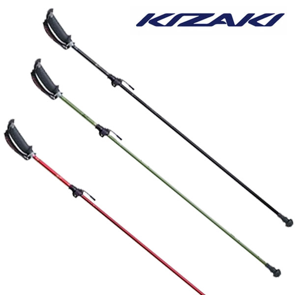 即納可★【kizaki】キザキ ウォーキング ポール 98.5-115cm APBCZG14L
