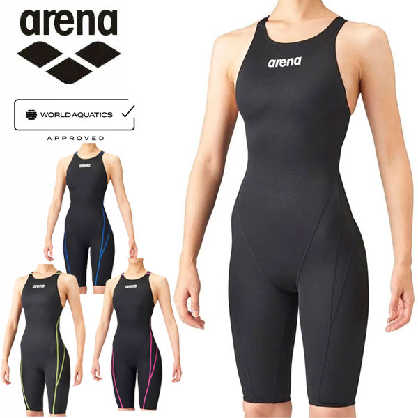 メール便発送 即納可☆【ARENA】アリーナ アクアアドバンスドオープンバック ニット素材/着やストラップ 競泳水着 ARN1020W