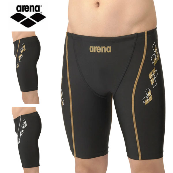 メール便発送 即納可★ 【ARENA】アリーナ 【アクアエクサ】フィットネススパッツ（ハーフレッグ） メンズ水着 AS5SWF61Mの通販は 6,345円