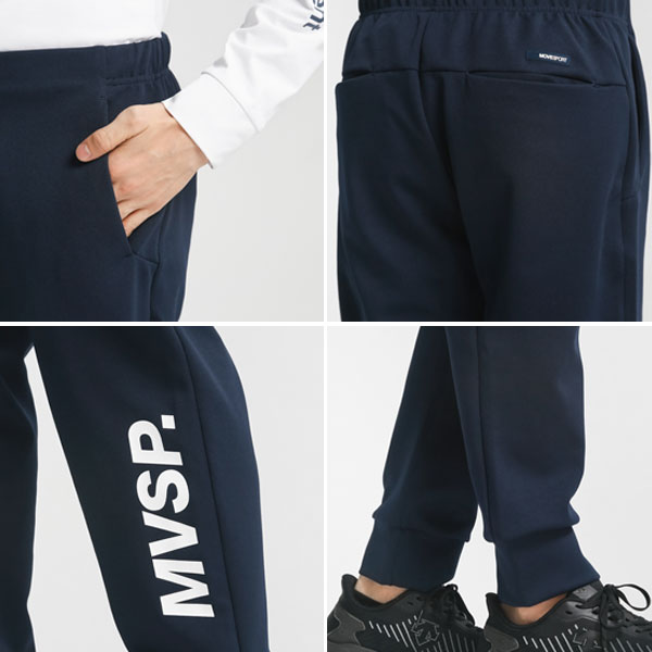 即納可★【DESCENTE】デサント ムーブスポーツ S.F.TECH S.F.テック フルジップフーディー＆テーパードジョガーパンツ スウェット上下 DMMVJF20 DMMVJG20