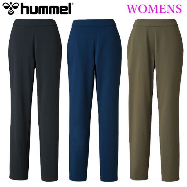 即納可★ 【hummel】ヒュンメル ウィメンズ 裏起毛ストレッチストレートパンツ レディース HLY4053P 5,190円