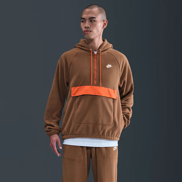 即納可☆【NIKE】ナイキ ウィンターライズド トップ ハーフジップ フリースジャケット HV1440