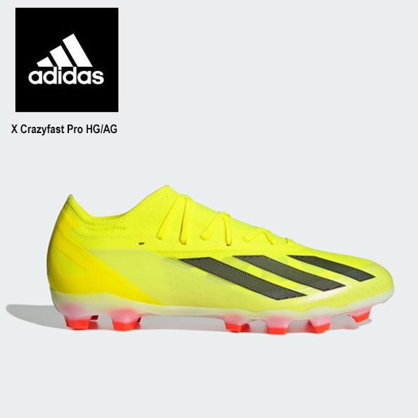 即納可☆【adidas】アディダス エックス クレイジーファスト プロ HG/AG /土・人工芝用 / X Crazyfast Pro HG/AG サッカースパイク IG8975の通販は 8,360円