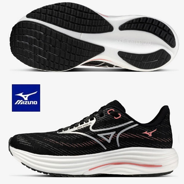 即納可★ 【MIZUNO】ミズノ ウエーブライダー29 SW ランニングウィメンズ J1GD2506 75