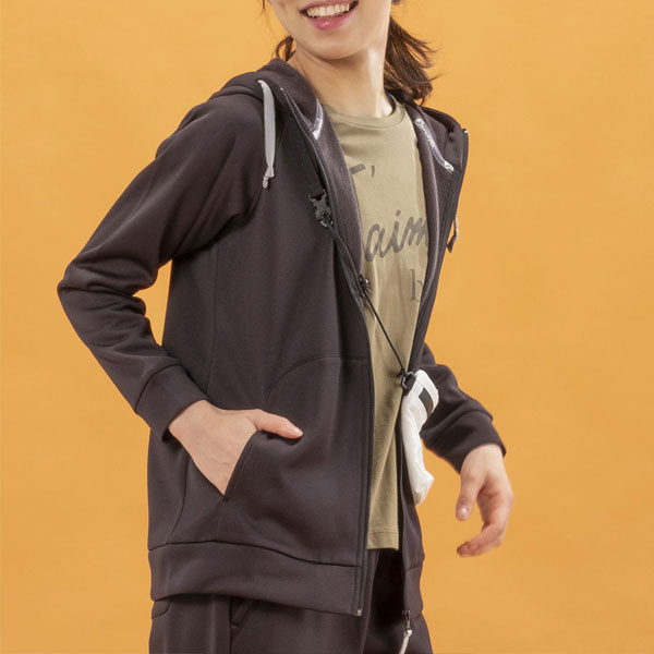 即納可★ 【Janestyle】ジェーンスタイル ウィメンズ フードパーカー レディース JS060