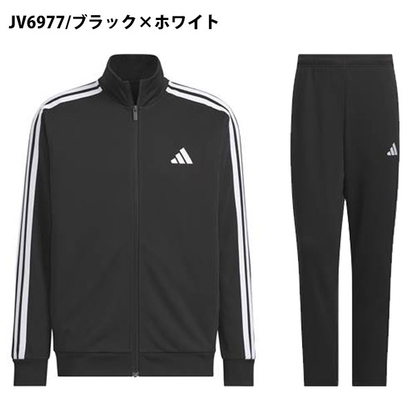 即納可☆【ADIDAS】アディダス スリーストライプス ジャージ上下セット