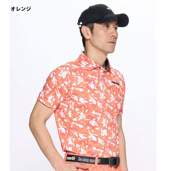 メール便発送 即納可☆【le coq sportif】ルコック 【RIJOUME】 ストレッチフォーサー 半袖ポロシャツ ゴルフ UVカット サンスクリーン ストレッチ LG5SHSR5M_2
