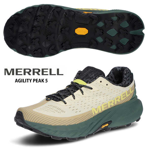 即納可☆【MERRELL】メレル AGILITY PEAK 5 トレイルランニングシューズ M068337