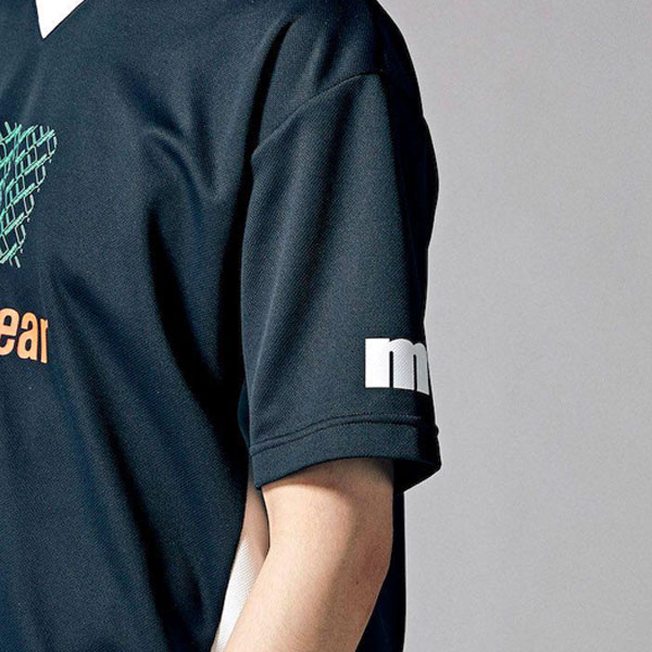 メール便発送 即納可☆【Munsingwear】マンシングウェア サンスクリーン mロゴプリントサッカーゲームシャツ ゴルフ MEMVJA11_6