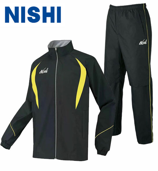 即納可☆【NISHI 】ニシスポーツ ライトブレーカージャケット＆パンツ メンズ 裏メッシュブレーカー上下セット 陸上競技  N84-24J N84-24JP