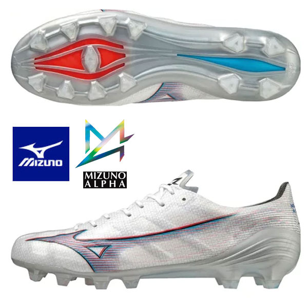即納可☆【MIZUNO】ミズノ ミズノアルファ ELITE サッカー／フットボール ユニセックス P1GA2362 09