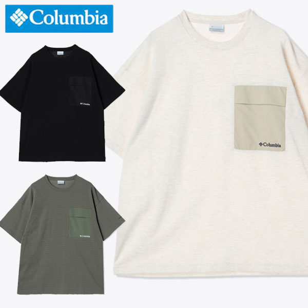 メール便発送 即納可★ 【Columbia】コロンビア スタックベンドショートスリーブクルー PM0761 インナー