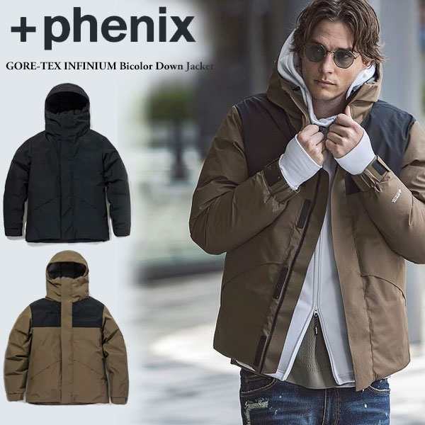 即納可☆【+phenix】プラスフェニックス BLOCKING DOWN JACKET GTX