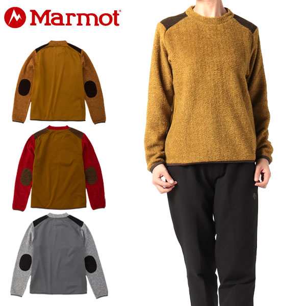 Marmot マーモット 四角友里 フリースセーターはいまたぜひ^_^ - トップス