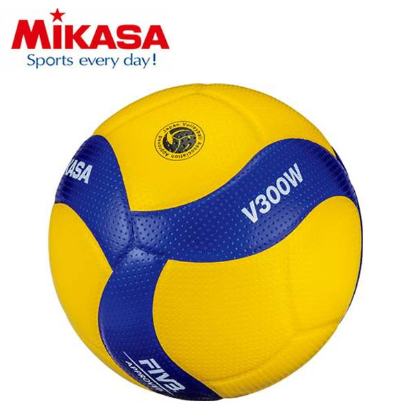 即納可★【MIKASA】ミカサ バレーボール 国際公認球 検定球5号  V300W