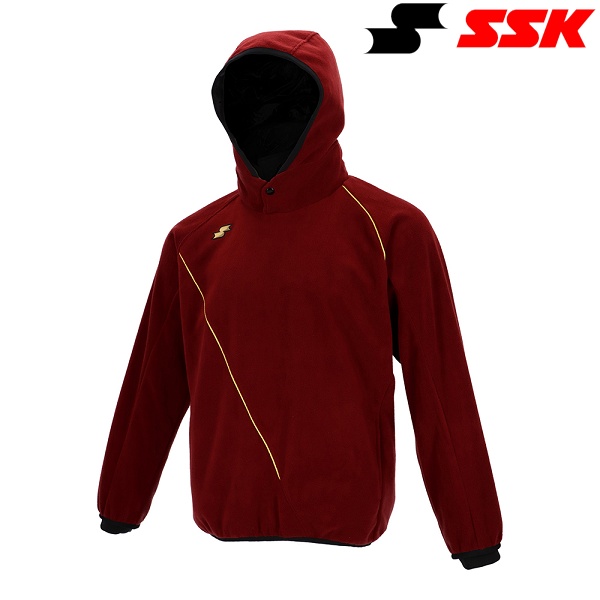 ◆◆ ＜エスエスケイ＞ SSK フリースジャケット 長袖パーカ(裏タフタ) BWF230PL (22)