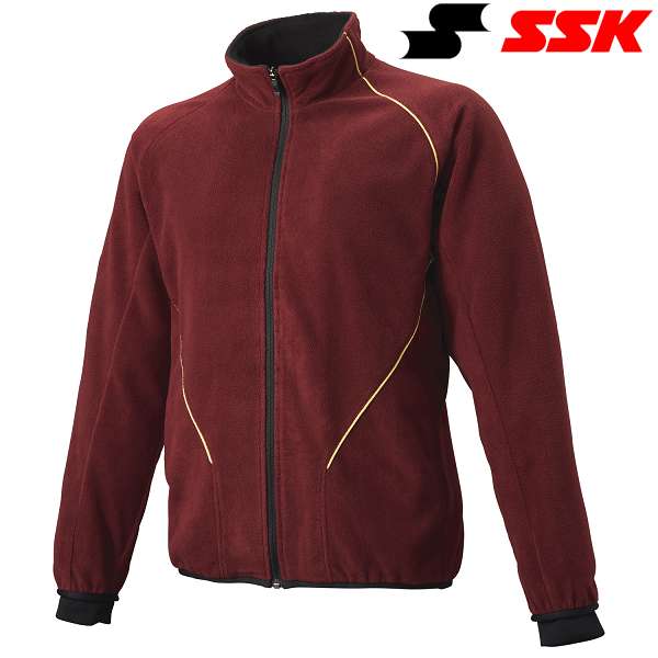 ◆◆ ＜エスエスケイ＞ SSK フリースジャケット フルZIP長袖(裏タフタ) BWF250FZ (22)