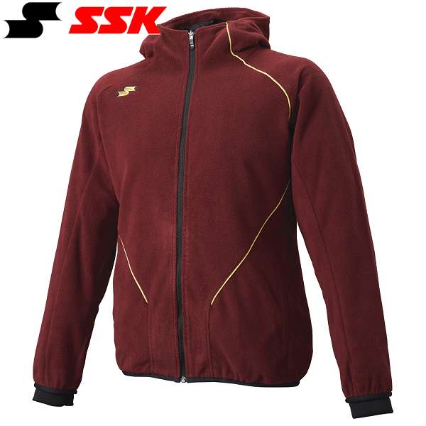 ◆◆ ＜エスエスケイ＞ SSK フリースジャケット フルZIP長袖パーカ(裏タフタ) BWF250PZ (22)