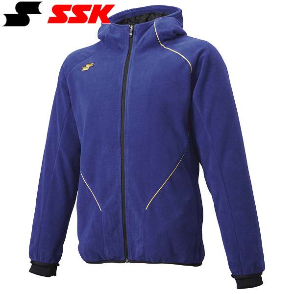 ◆◆ ＜エスエスケイ＞ SSK フリースジャケット フルZIP長袖パーカ(裏タフタ) BWF250PZ (63)
