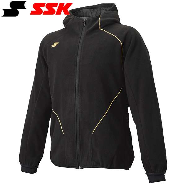 ◆◆ ＜エスエスケイ＞ SSK フリースジャケット フルZIP長袖パーカ(裏タフタ) BWF250PZ (90)