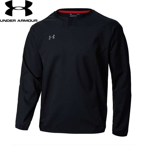 ◆◆◎メール便発送 ＜アンダーアーマー＞ UNDER ARMOUR UAチーム コンタクト ピステ トップス(ライフスタイル/MEN) 1348472 (Black/Graphite(001))