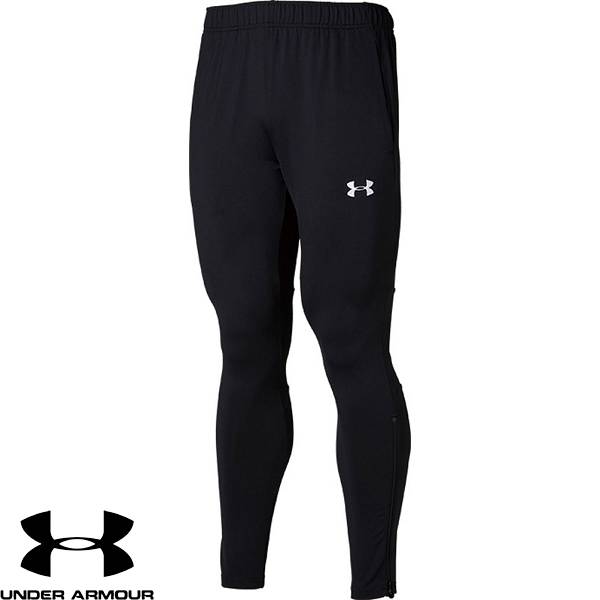 ◆◆◎メール便発送 <アンダーアーマー> UNDER ARMOUR チーム サッカー 二ット ロング パンツ 1365020 (BLK(001))
