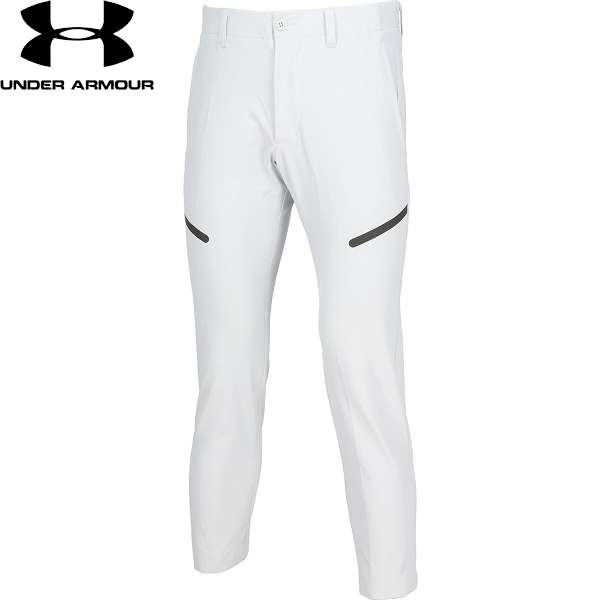 ◆◆ ＜アンダーアーマー＞ UNDER ARMOUR UA DRIVE 3D TAPERED PANTS UA ドライブ  3D  テーパードパンツ(ゴルフ/メンズ) 6001261 (HaloGray/White(014))