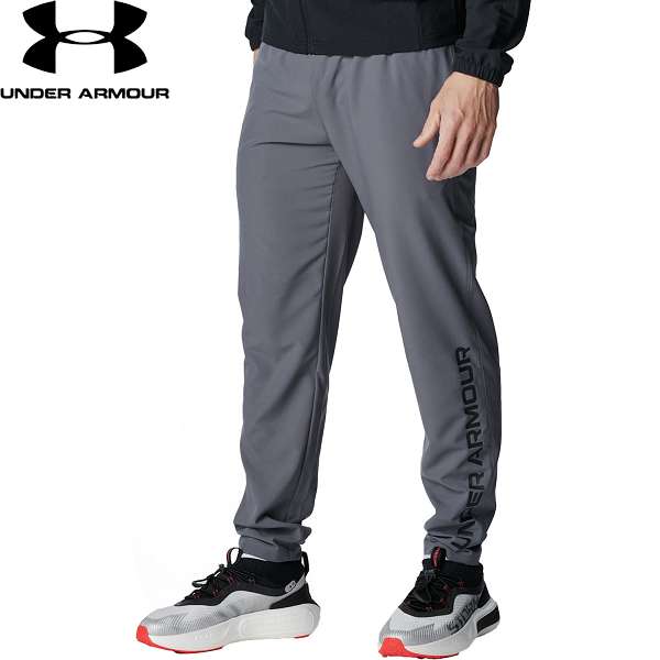 ◆◆◎ ＜アンダーアーマー＞ UNDER ARMOUR UA FRESH WOVEN PANTS UAフレッシュウーブン パンツ(マルチスポーツ/メンズ) 6001544 (Castlerock(025))