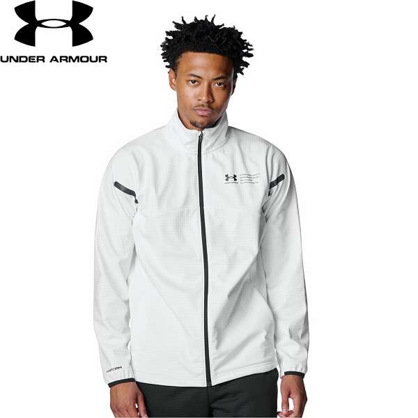 ◆◆ ＜アンダーアーマー＞ UNDER ARMOUR UAウインターニット 3レイヤー ジャケット(トレーニング/MEN) 6007394 (White(100))