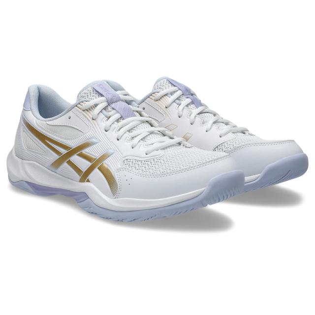 アシックス GEL-ROCKET 12 1073A080 スポーツ シューズ 102 WHITE/CHAMPAGNE Indoor Sports インドアスポーツ バレー バドミントン ハンドボール