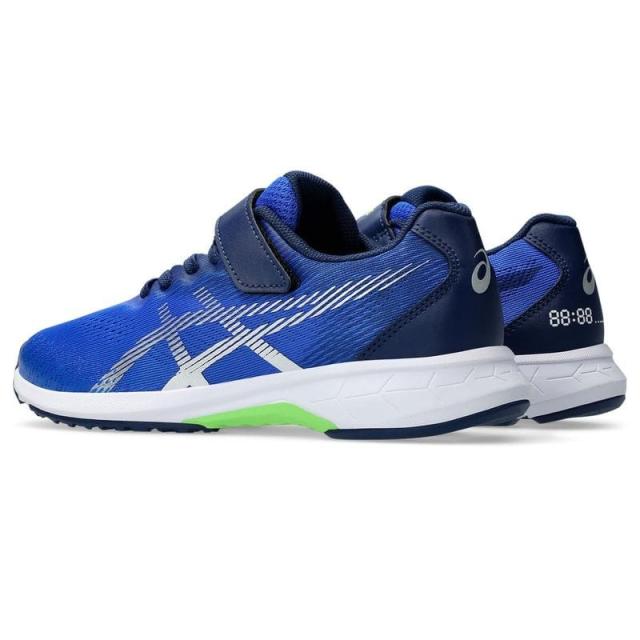 アシックス asics LAZERBEAM レーザービーム ジュニア シューズ 1154A195 400 ブルー/シルバー スニーカー 子ども 子供 キッズ レイザー