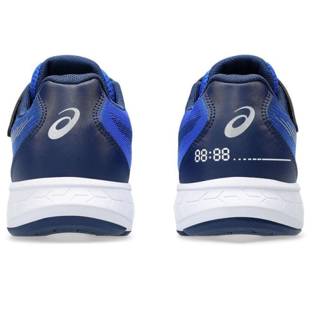 アシックス asics LAZERBEAM レーザービーム ジュニア シューズ 1154A195 400 ブルー/シルバー スニーカー 子ども 子供 キッズ レイザー